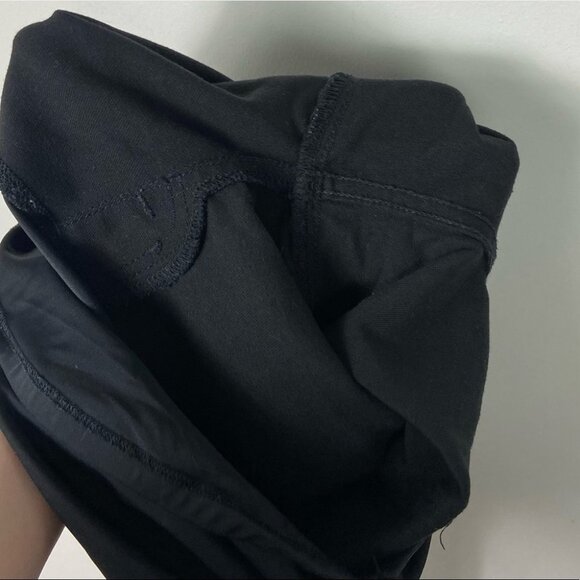 Madewell Black Maternity Skinny Jeans Over The Belly Lunar Wash Size 25 Denim - Picture 12 of 16